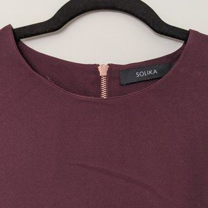 Solika dress 3/4 sleeve with bell bottom